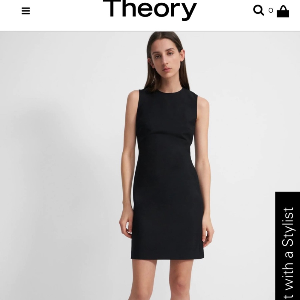 Theory Classic Black Dress